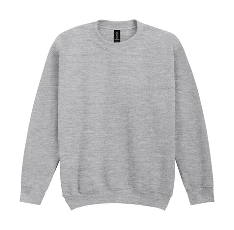 Gildan Heavy Blend Youth Crewneck Sweat, Sport Grey, XS (104/110) bedrucken, Art.-Nr. 288091252