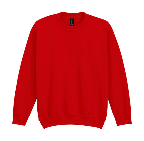 Gildan Heavy Blend Youth Crewneck Sweat, Red, M (140/152) bedrucken, Art.-Nr. 288094004