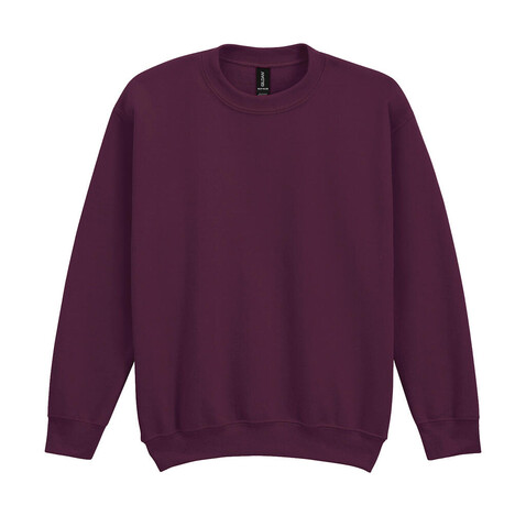Gildan Heavy Blend Youth Crewneck Sweat, Maroon, XS (104/110) bedrucken, Art.-Nr. 288094452