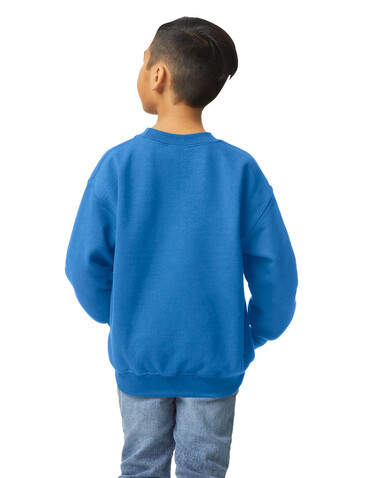 Gildan Heavy Blend Youth Crewneck Sweat, White, XS (104/110) bedrucken, Art.-Nr. 288090002