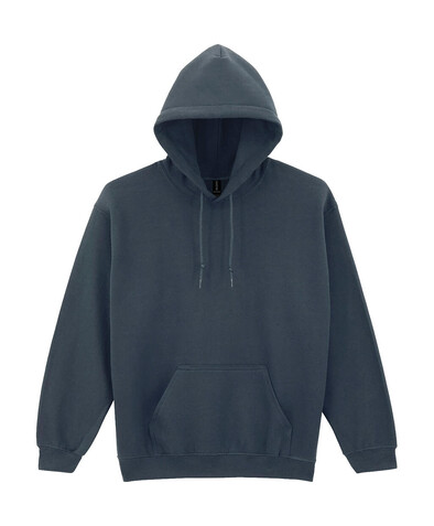 Gildan Heavy Blend Adult Hooded Sweatshirt, Dark Heather, XL bedrucken, Art.-Nr. 290091266