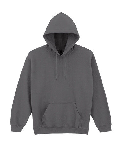 Gildan Heavy Blend Adult Hooded Sweatshirt, Charcoal, 2XL bedrucken, Art.-Nr. 290091307