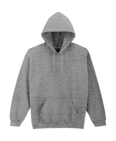 Gildan Heavy Blend Adult Hooded Sweatshirt, Graphite Heather, XL bedrucken, Art.-Nr. 290091316