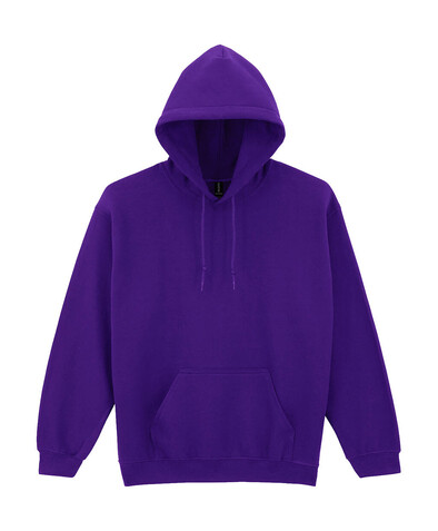 Gildan Heavy Blend Adult Hooded Sweatshirt, Purple, S bedrucken, Art.-Nr. 290093493