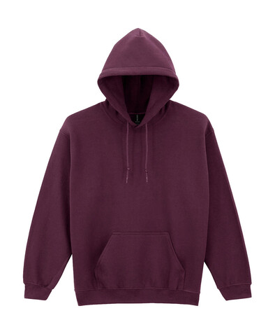 Gildan Heavy Blend Adult Hooded Sweatshirt, Maroon, 3XL bedrucken, Art.-Nr. 290094458