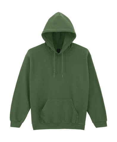 Gildan Heavy Blend Adult Hooded Sweatshirt, Military Green, 3XL bedrucken, Art.-Nr. 290095068
