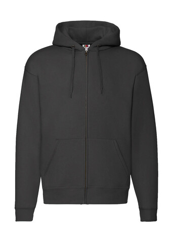 Fruit of the Loom Premium Hooded Zip Sweat, Black, S bedrucken, Art.-Nr. 293011013 Fruit of the Loom Premium Hooded Zip Sweat, Black, S bedrucken, Art.-Nr. 293011013