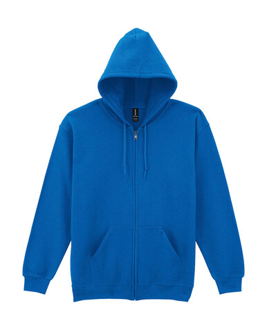 Gildan Heavy Blend Adult Full Zip Hooded Sweat, Royal, 5XL bedrucken, Art.-Nr. 293093000