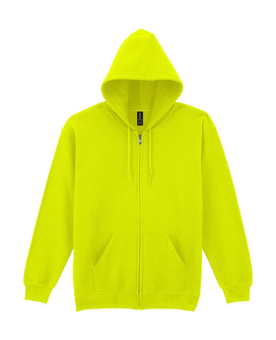 Gildan Heavy Blend Adult Full Zip Hooded Sweat, Safety Green, M bedrucken, Art.-Nr. 293095114 Gildan Heavy Blend Adult Full Zip Hooded Sweat, Safety Green, M bedrucken, Art.-Nr. 293095114