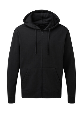 SG Hooded Full Zip Men, Black, 2XL bedrucken, Art.-Nr. 293521017