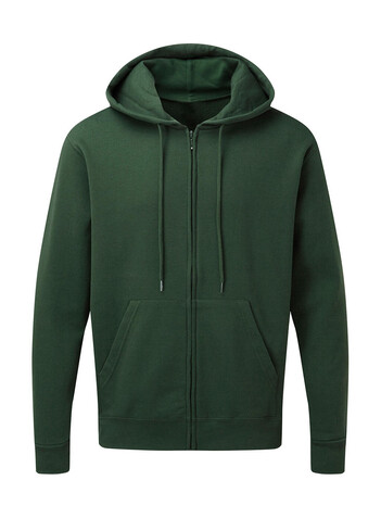 SG Hooded Full Zip Men, Bottle Green, 3XL bedrucken, Art.-Nr. 293525408