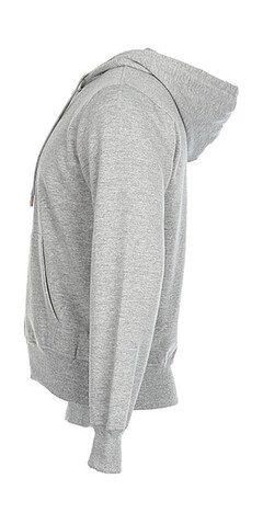 Stedman Sweat Jacket Select, Grey Heather, XL bedrucken, Art.-Nr. 294051236