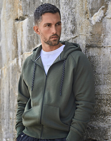 Tee Jays Fashion Full Zip Hood, Dark Grey, S bedrucken, Art.-Nr. 295541283