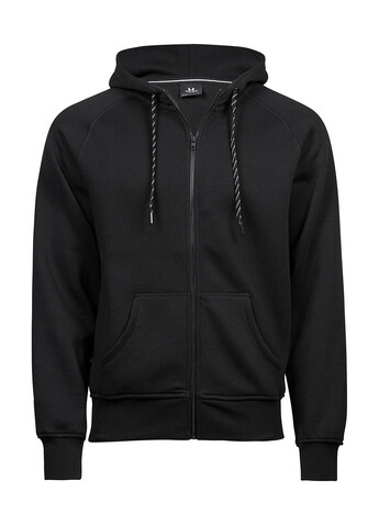 Tee Jays Fashion Full Zip Hood, Black, 2XL bedrucken, Art.-Nr. 295541017