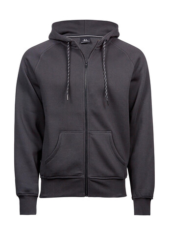 Tee Jays Fashion Full Zip Hood, Dark Grey, 2XL bedrucken, Art.-Nr. 295541287