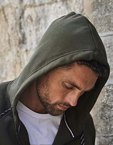 Tee Jays Fashion Full Zip Hood, Black, XL bedrucken, Art.-Nr. 295541016