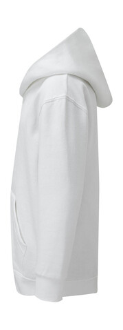 SG Hooded Full Zip Kids, White, 140 (9-10/XL) bedrucken, Art.-Nr. 298520006