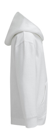 SG Hooded Full Zip Kids, White, 116 (5-6/M) bedrucken, Art.-Nr. 298520004
