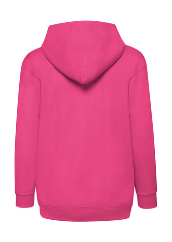 Fruit of the Loom Kids` Classic Hooded Sweat Jacket, Azure Blue, 152 (12-13) bedrucken, Art.-Nr. 299013107