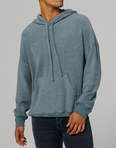 Bella Unisex Sueded Fleece Pullover Hoodie, Heather Slate, XS bedrucken, Art.-Nr. 299061352