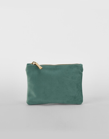 Bag Base Velvet Accessory Pouch, Jade, S bedrucken, Art.-Nr. 300295193