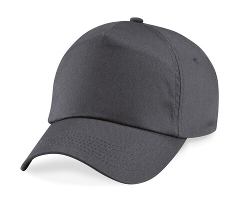 Beechfield Original 5 Panel Cap, Graphite Grey, One Size bedrucken, Art.-Nr. 300691310