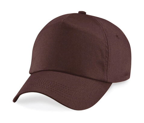 Beechfield Original 5 Panel Cap, Chocolate, One Size bedrucken, Art.-Nr. 300697070
