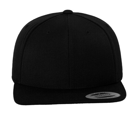 Yupoong Classic Snapback Cap, Black, One Size bedrucken, Art.-Nr. 300731010