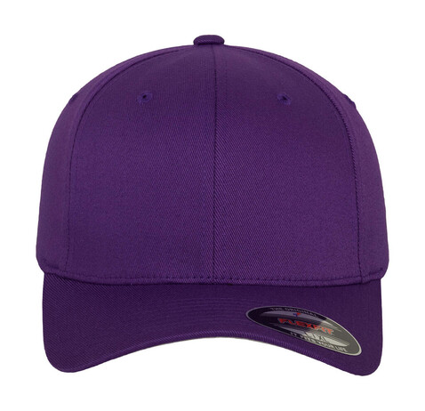 Flexfit Wooly Combed Cap, Purple, XS/S (53-57cm) bedrucken, Art.-Nr. 301683496