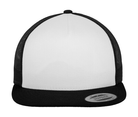Yupoong Classic Trucker Cap, Black/White/Black, One Size bedrucken, Art.-Nr. 302731800