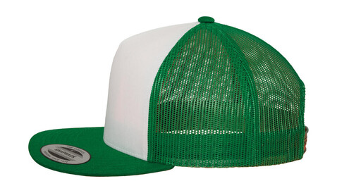 Yupoong Classic Trucker Cap, Black/White/Black, One Size bedrucken, Art.-Nr. 302731800