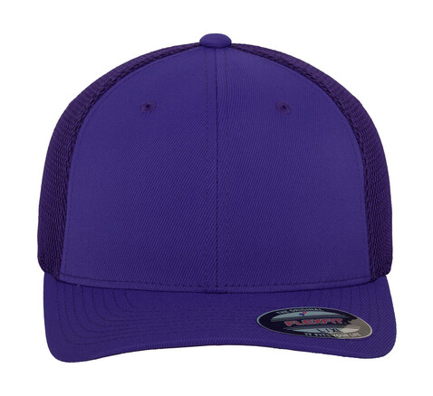 Flexfit Tactel Mesh Cap, Purple, L/XL bedrucken, Art.-Nr. 304683492