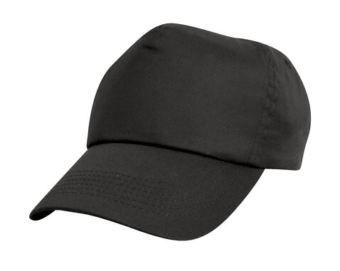 Result Caps Cotton Cap, Black, XL bedrucken, Art.-Nr. 305341012