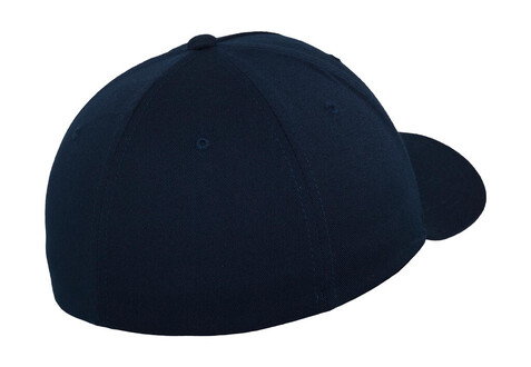 Flexfit Fitted Baseball Cap, Red, S/M bedrucken, Art.-Nr. 305684001