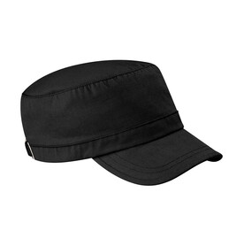 Beechfield Army Cap, Black, One Size bedrucken, Art.-Nr. 305691010