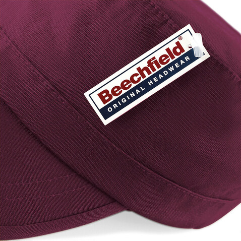 Beechfield Army Cap, Black, One Size bedrucken, Art.-Nr. 305691010