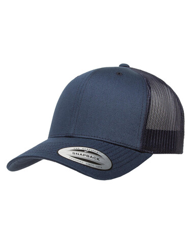 Yupoong Retro Trucker, Black, One Size bedrucken, Art.-Nr. 306731010