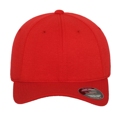 Flexfit Double Jersey Cap, Red, L/XL bedrucken, Art.-Nr. 308684002