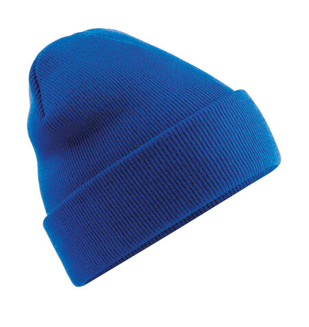 Beechfield Original Cuffed Beanie, Bright Royal, One Size bedrucken, Art.-Nr. 308693060
