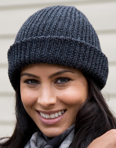 Result Caps Whistler Hat, Heather Grey Fleck, One Size bedrucken, Art.-Nr. 309341230