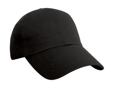 Result Caps Heavy Cotton Drill Cap, Black, One Size bedrucken, Art.-Nr. 310341010 Result Caps Heavy Cotton Drill Cap, Black, One Size bedrucken, Art.-Nr. 310341010