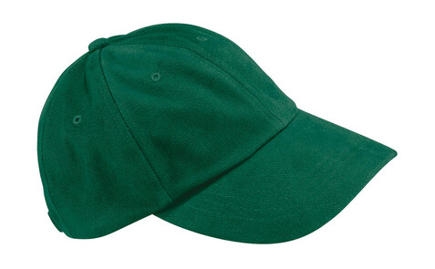 Beechfield Low Profile Heavy Brushed Cotton Cap, Forest Green, One Size bedrucken, Art.-Nr. 310695410