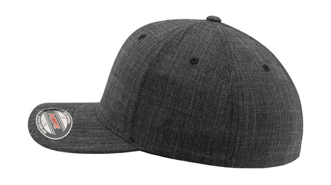 Flexfit Fine Melange Cap, Charcoal, S/M bedrucken, Art.-Nr. 311681301 Flexfit Fine Melange Cap, Charcoal, S/M bedrucken, Art.-Nr. 311681301