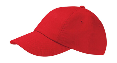 Beechfield Low Profile Heavy Cotton Drill Cap, Classic Red, One Size bedrucken, Art.-Nr. 311694010