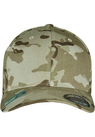 Flexfit Flexfit® Multicam® Cap, Multicam Khaki, S/M bedrucken, Art.-Nr. 312685011