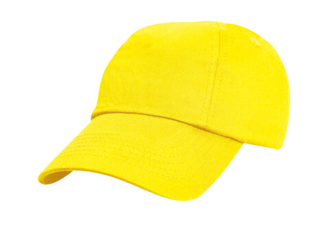 Result Caps Junior Low Profil Cotton Cap, Yellow, One Size bedrucken, Art.-Nr. 318346000 Result Caps Junior Low Profil Cotton Cap, Yellow, One Size bedrucken, Art.-Nr. 318346000