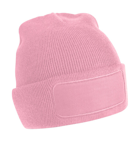 Beechfield Original Patch Beanie, Dusky Pink, One Size bedrucken, Art.-Nr. 319694270
