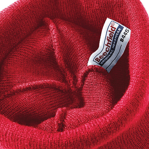 Beechfield Original Patch Beanie, Graphite Grey, One Size bedrucken, Art.-Nr. 319691310