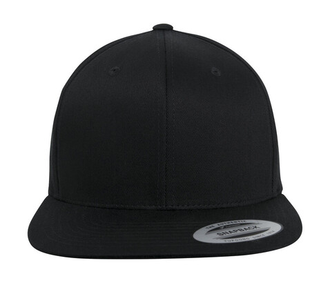Flexfit Organic Cotton Snapback, Black, One Size bedrucken, Art.-Nr. 325681010