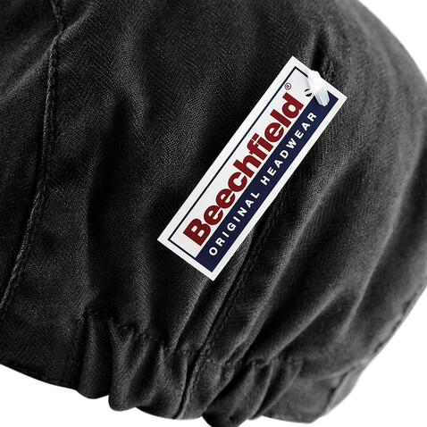 Beechfield Vintage Flat Cap, Black, L/XL bedrucken, Art.-Nr. 326691012 Beechfield Vintage Flat Cap, Black, L/XL bedrucken, Art.-Nr. 326691012